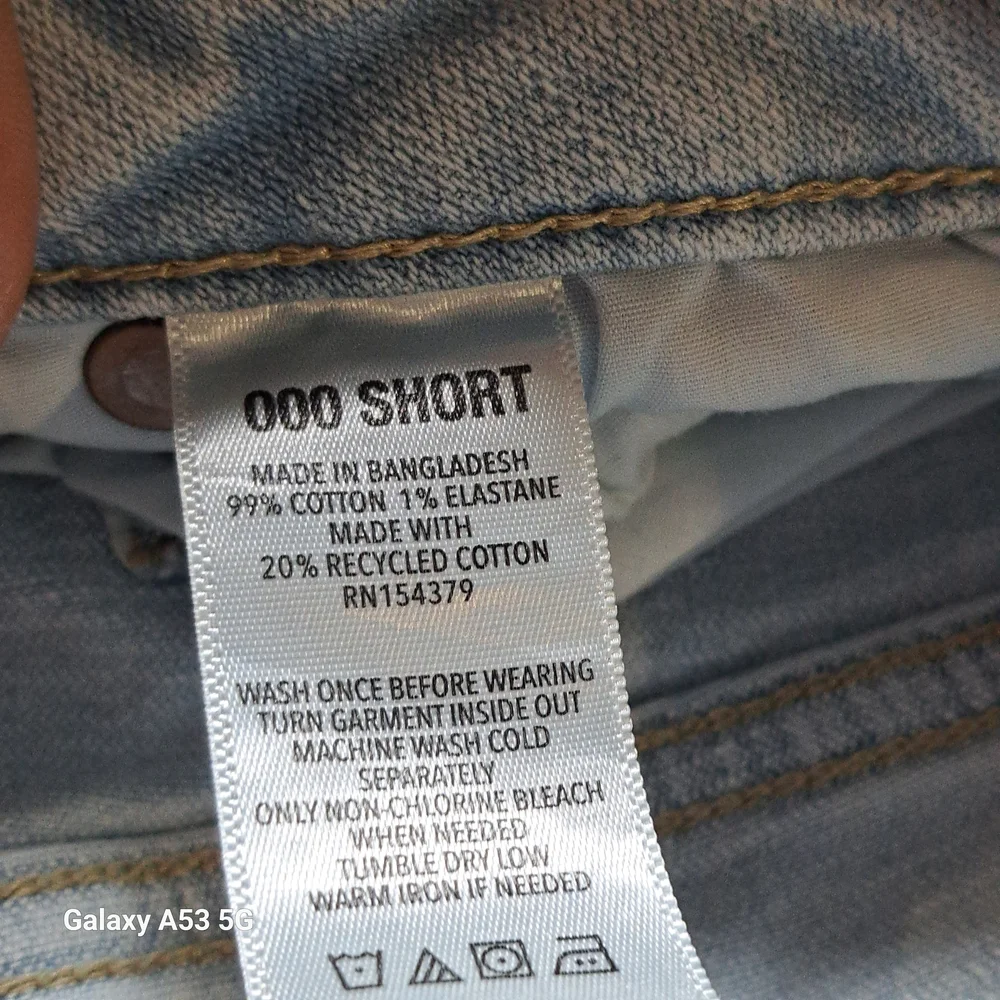 Aeropostale Distressed Light Blue Wide Leg Jeans - Picture 4 of 10